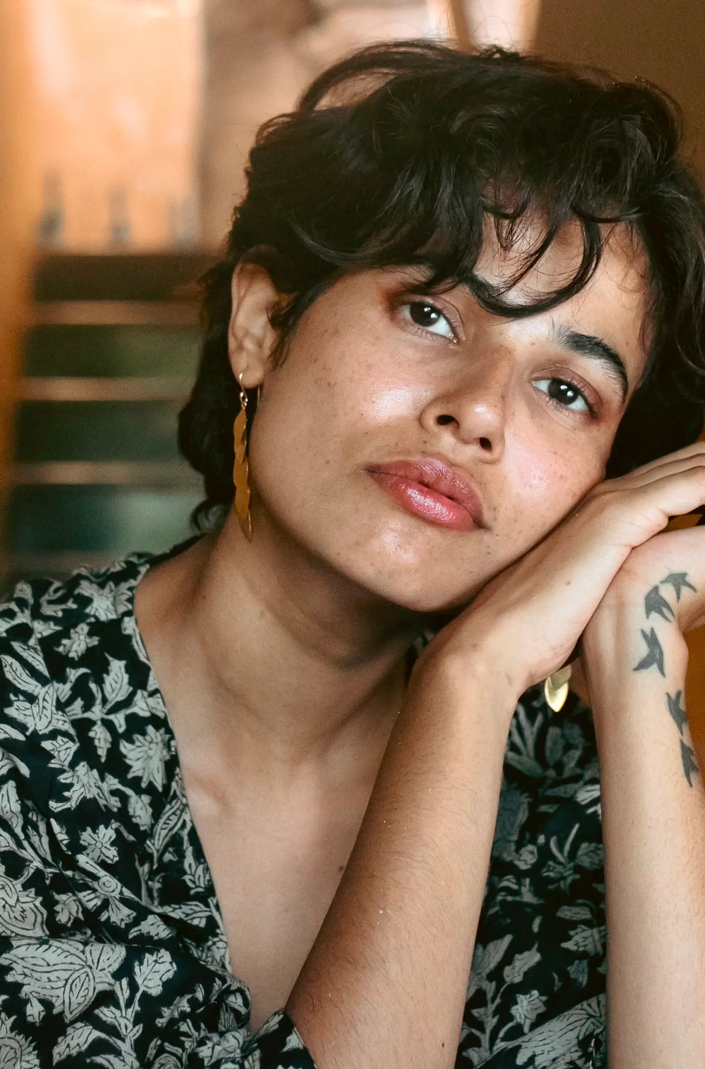 Cascade Leaf Earrings