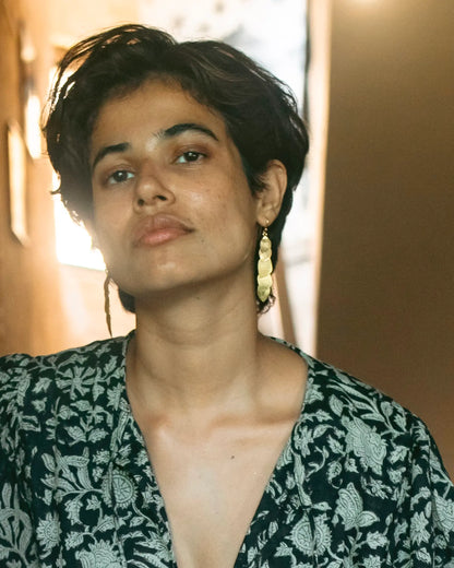 Cascade Leaf Earrings