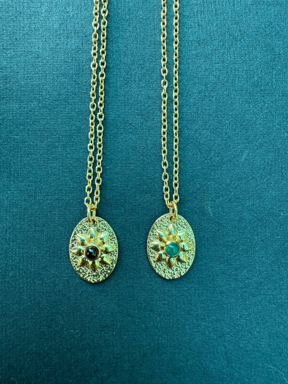 Sunflare necklace